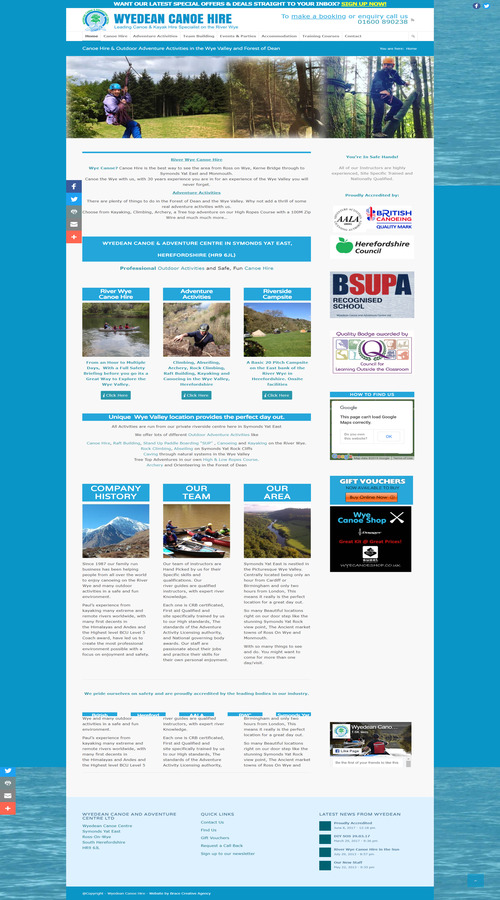 Canoe Hire | Symonds Yat Canoe Hire | River Wye Canoe Hire | Adventure screenshot 1